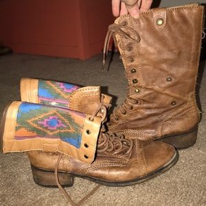 Steve Madden Combat Boots